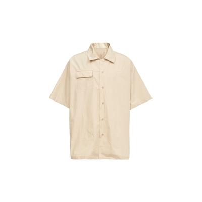 Originály Trefoil Jednofarebné Vrecko Krátky Rukáv Košeľa Unisex Vrchy Lúka-Hnedá HS8617