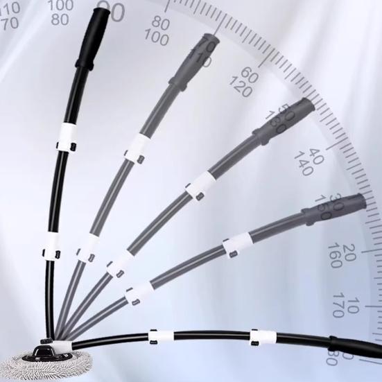 Car Wash Brush Adjustable Length 90 Degree Rotation Retractable Microfiber