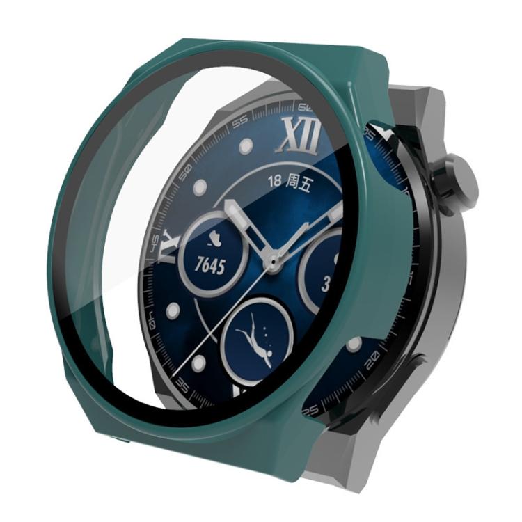For Huawei Watch GT 3 Pro 46mm PC + Tempered Glass Watch Case