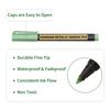 Colorful 20 Colors Permanent Metallic Paint Marker Waterproof Markers Tire Tread Rubber Fabric Paint Metal Paint Marker Pens