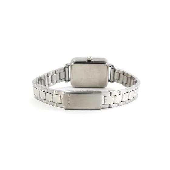 CASIO Casio Casio Standard Cheap Casio Chipkashi Watch Ladies Brass Metal Silver White LTP-V009D-7E [Parallel Import]