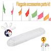 Nylon Braided Rope 6MM Flagpole Lifting Rope Outdoor Flagpole Accessories