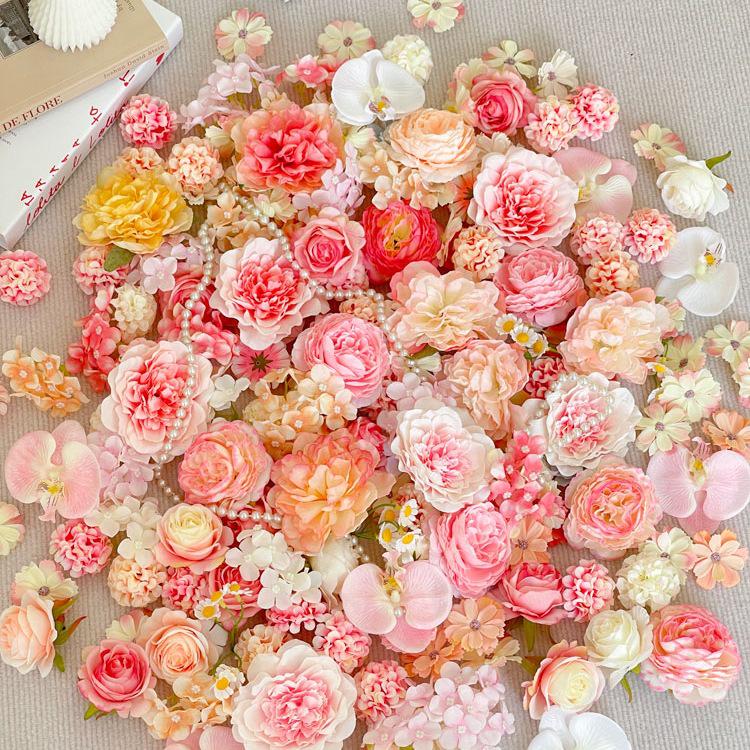 Ancient Style DIY Flower Hairpin Kit: Handmade Decorative Flower Head for Coffee Table or Hair Accessories.