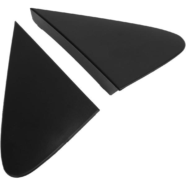 2Pcs Side View Mirror Triangle Fender Corner Trim Cover for Toyota Corolla 2008 2009 2010 2011 2012 2013, OEM: 60118 12010, 60117 12010, TT270L and