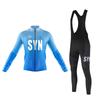 2026 Selling Autumn and Winter Bicycle Jersey Long Sleeved Cycling Suit Set Bicycle Bib Men's Professional Team Racing Suit