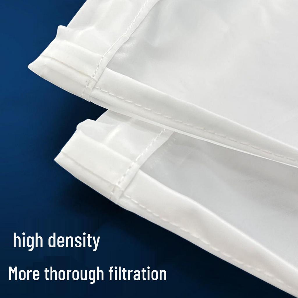 Nylon Fish Tank Filter Mesh Bag - 200 & 100 Mesh for Water Purification and Fish Waste Sieve