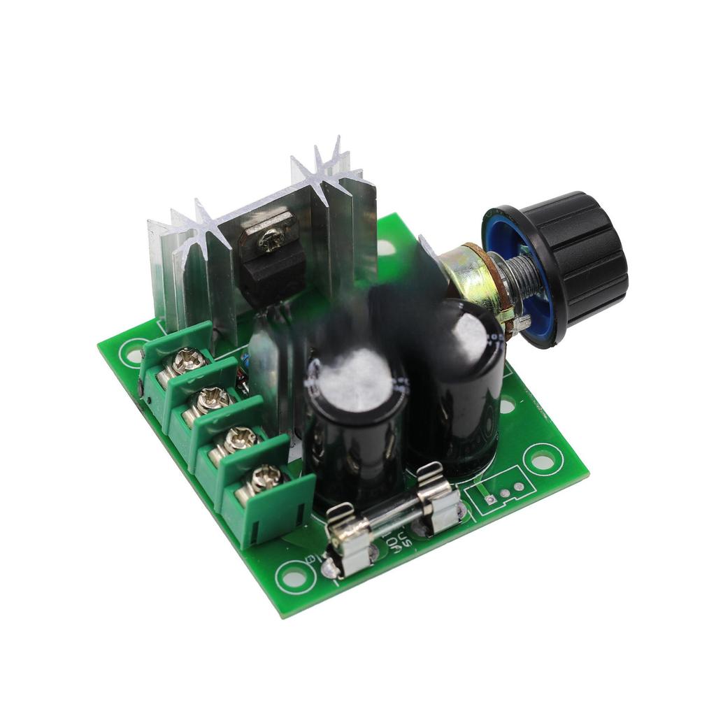 Hocheffizienter 12V-40V 10A DC-Motordrehzahlregler mit stufenlosem PWM-Steuerschalter