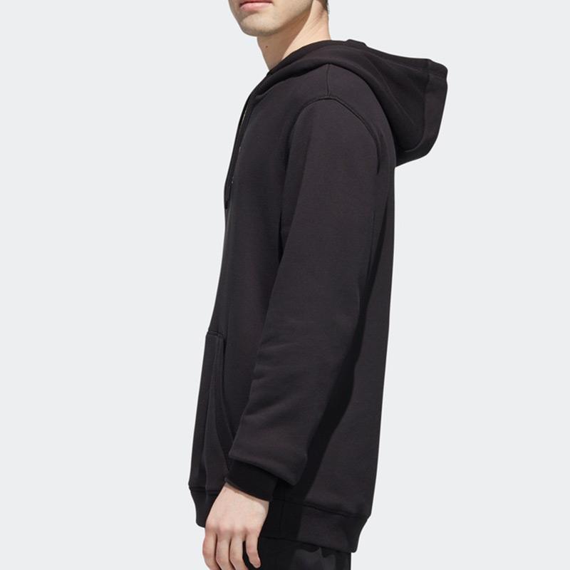 adidas Neo M C+ HDY Logo Print Casual Pullover Hoodie Men Hoodie Black GJ8936