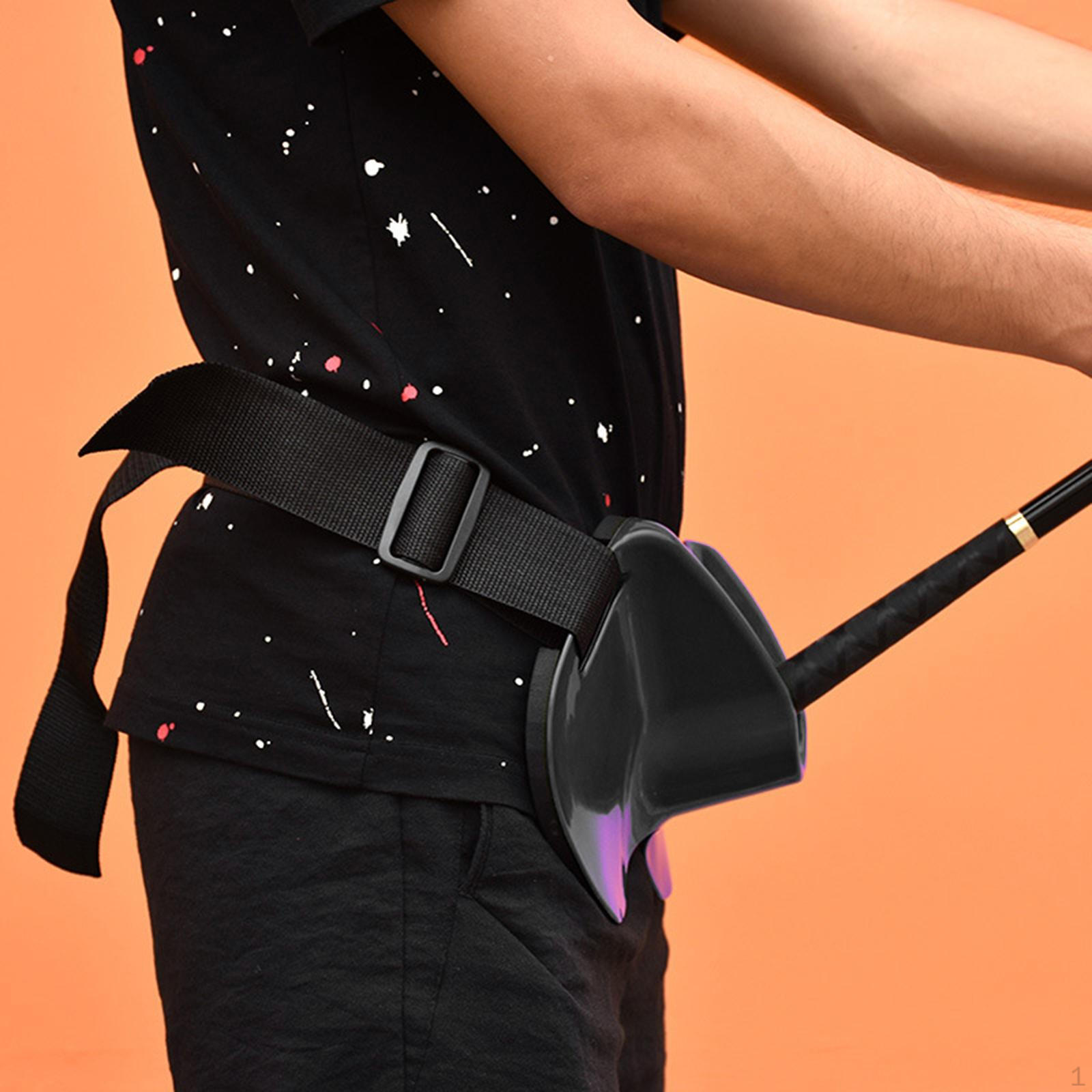 

Регулируемые рыболовные поясные ремни, держатель удочки, боевые снасти чёрный