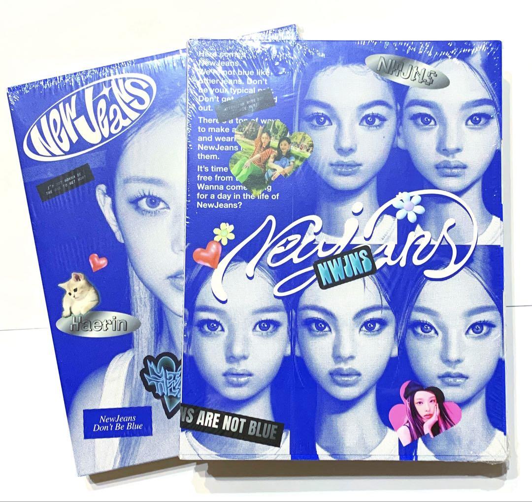 

[USED] NewJeans Album Bluebook ver. Hyerin Collection