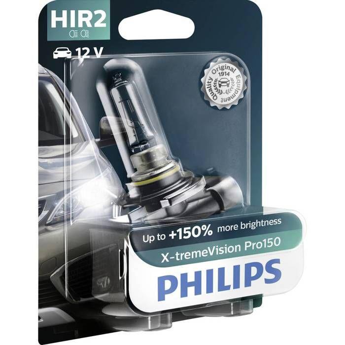 Philips Automotive 9012XVPB1 Ampoule Halogène X-tremeVision HIR2 55 W 12 V