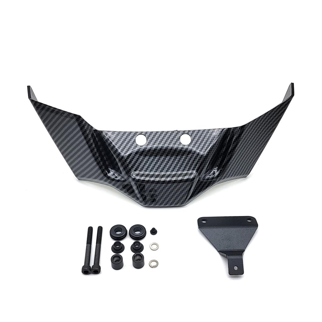 Motorcycle Accessories Front Spoiler Winglets Aerodynamic Wing Spoiler Front Fairing For BMW S1000R M1000R F900R 2021-2025 23 24
