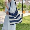 Handwoven Beach Crochet Bag for Women Lightweight Knitted Tote Handbag Summer Shopping Travel Shoulder Purse