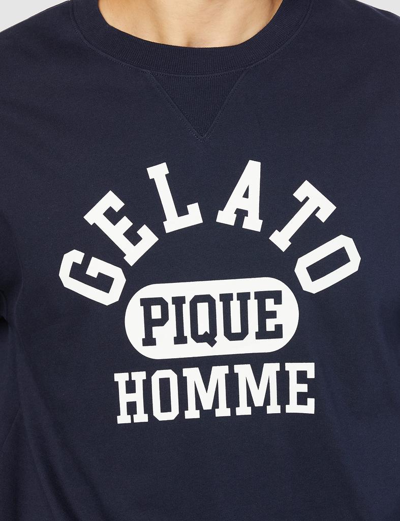 gelato pique Homme College Logo Pullover PMCT224921 NVY M Men's