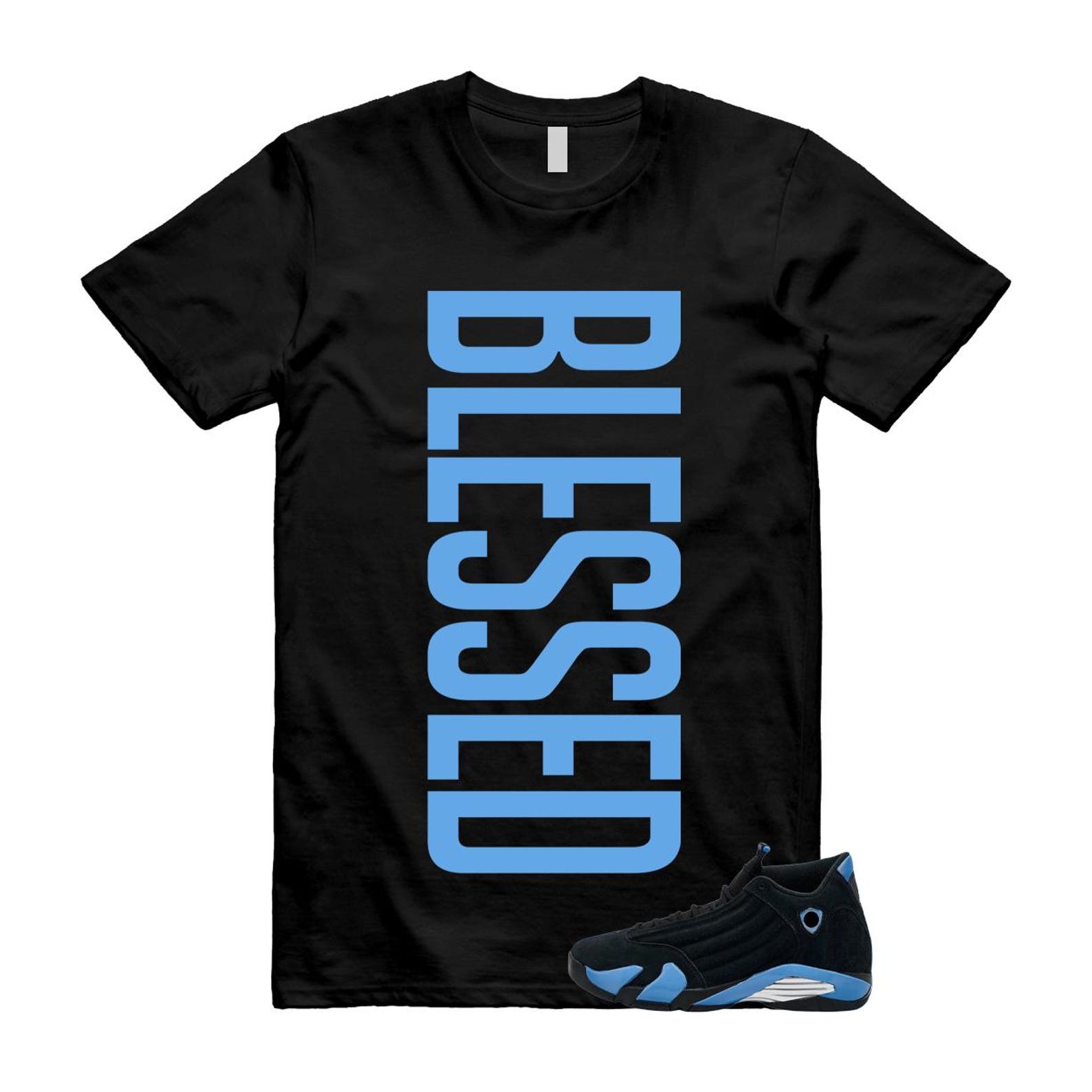 14 Black University Blue 2026 13 T Shirt Match VERTBLS 4XL