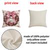 New Christmas Pillow Cover Linen Print Simple Pillow Home Decor Holiday Cushion Pillow Pillow