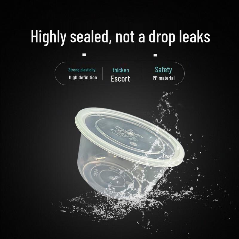 850ml Disposable Round Food Container