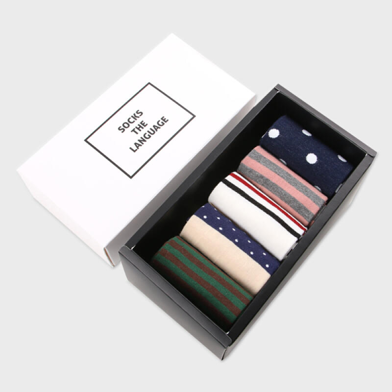 Daily Pattern Socks 5 SET