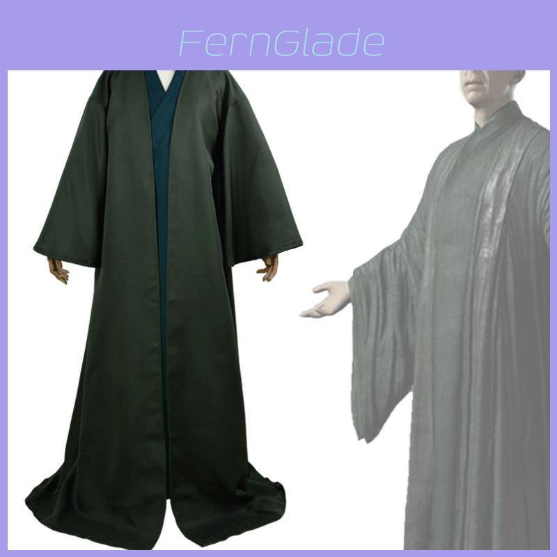 Fantasia Cosplay de Harry Potter Voldemort com Túnica de Poliéster Para Halloween e Apresentações de Palco