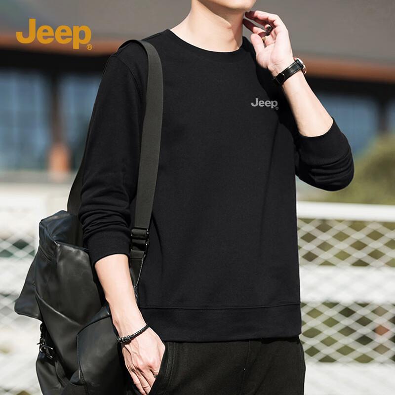 JEEP Men's Heavyweight Crewneck Sweatshirt