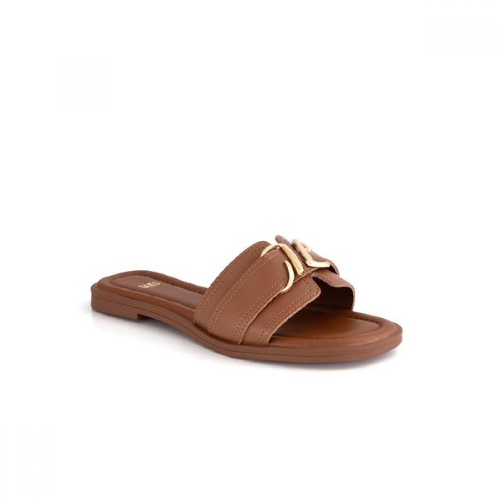 Daks Women 2cm Buckle Mules Slippers Camel Drd604ka34 225/Camel (KA34)