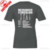 Kfz Mechaniker STUNDENLOHN TShirt  Mechatroniker Geschenke Schrauber Summer Funny Pattern Print Casual Comfort Soft Cotton Tee