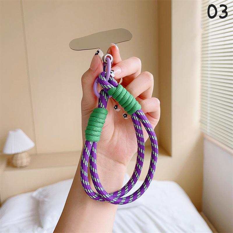 Wrist Strap For Phone Charm Luxury Cell Accessories With Patch Key Lanyards Exquisite Bracelet Telephone Jewelry Rope Keychain