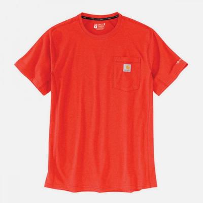 carhartt 104616  Force Pocket Short Sleeve Tee Currant Heather 93672 93672