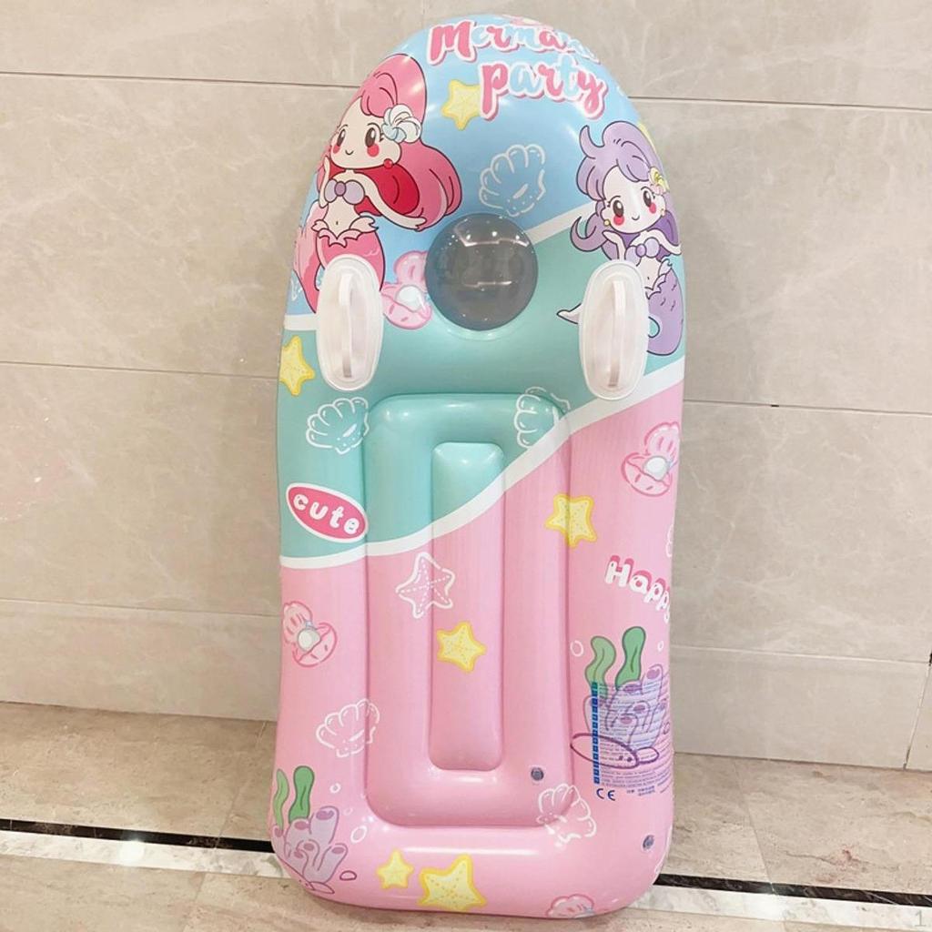 Inflatable Surfboard PVC Surfing Body Board for Kids Water Entertainment