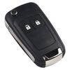 Key Shell 2-button 1PC ABS Black Key Shell For Opel Olding Key Housing