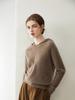 Women's Pure Cashmere Hooded Knit Sweatshirt - Autumn/Winter Loose Pullover Hoodie