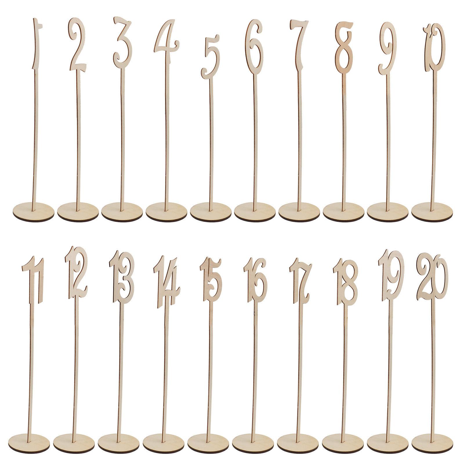 

Wooden Table Numbers Hexagon Decor for Wedding Receptions Lightweight Natural Wood Material Perfect for Events other