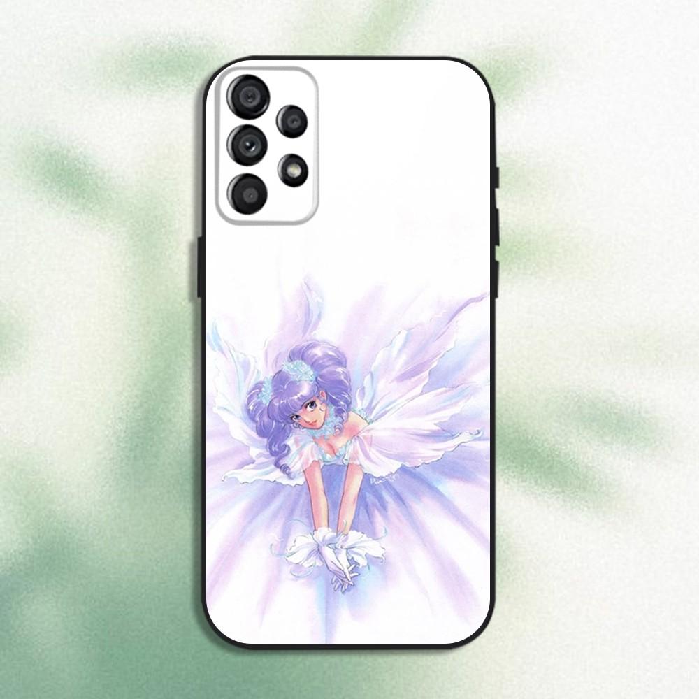 C-Creamy Mami Magic Phone Case For Samsung Galaxy A20,A21s,A22,A31,A32,A52,A53,A72,73,A80 Soft Black Cover