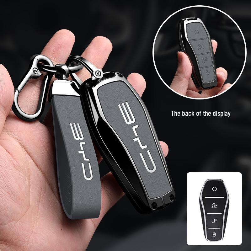 BYD Key Case for Dolphin Song, Qin DMi, Han EV, Yuan Pro, Tang, Seal, Guardian 07 – Men's Shell Bag