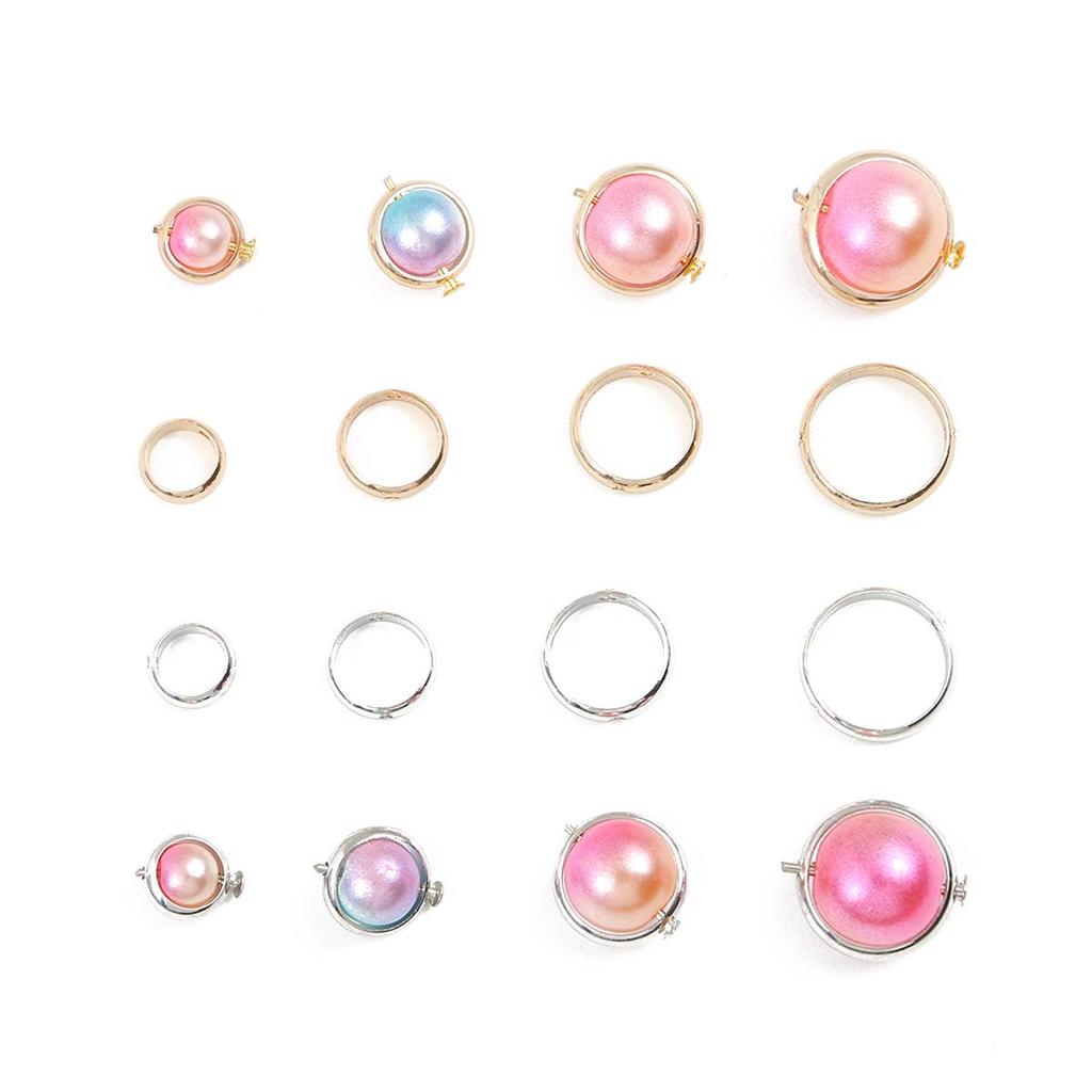 10 Τμχ/παρτίδα Διχαλωτές Χάντρες Διάστασης Κύκλοι Τοποθέτησης Κρίκοι Για DIY Βραχιόλια με Χάντρες Αξεσουάρ Κατασκευής Κοσμημάτων