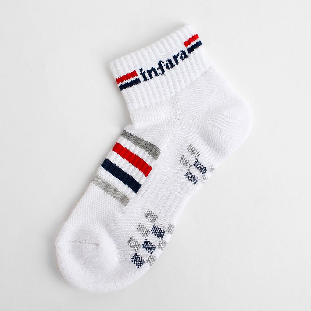 Inpara Herren Rote Linie Rechtwinklige Socken/Inländische Socken Wandersocken