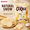Orion Ciastka ryżowe o oryginalnym smaku 129,6g chrupiące przekąski ryżowe o oryginalnym smaku