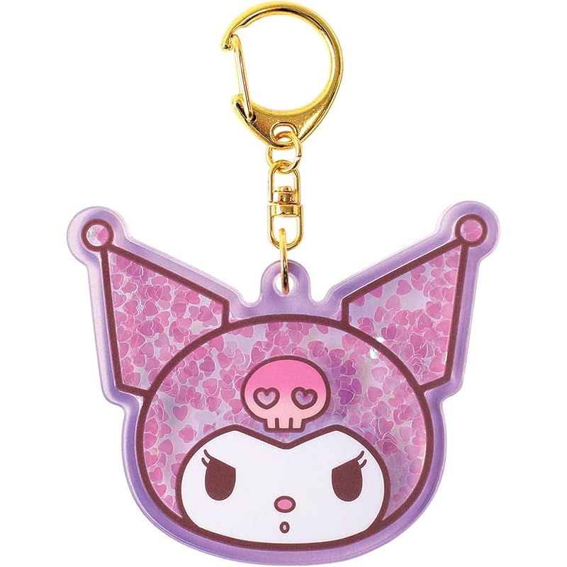 

Tease Factory sanrio characters holokira keychain Kuromi SR-5546223KU