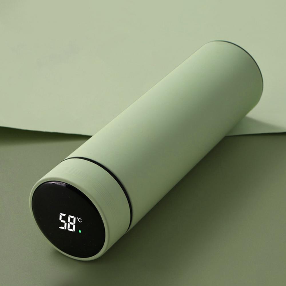 450ML Temperature Display Thermos Cup Stainless Steel Leakproof Thermos Bottle Outdoor Vacuum Insulated Cup for Birthday Gift