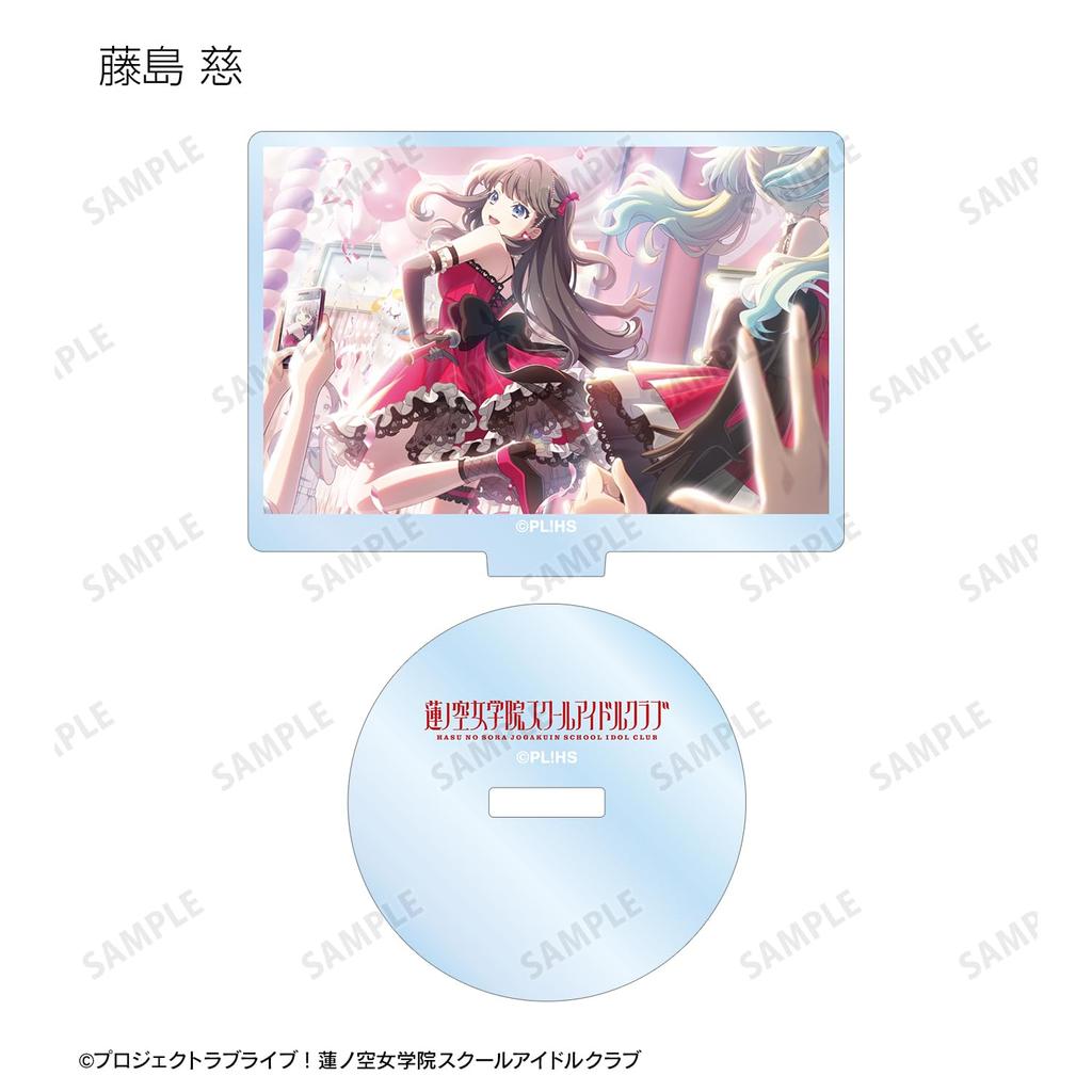 Love Hasunozora Academy School Idol Club Trading Acrylic Stand BOX Live! Girls' ver.B 9-piece