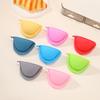 Heat-Resistant Silicone Oven Gloves - Anti-Scald, High-Temperature, Thickened Insulation for Kitchen Use