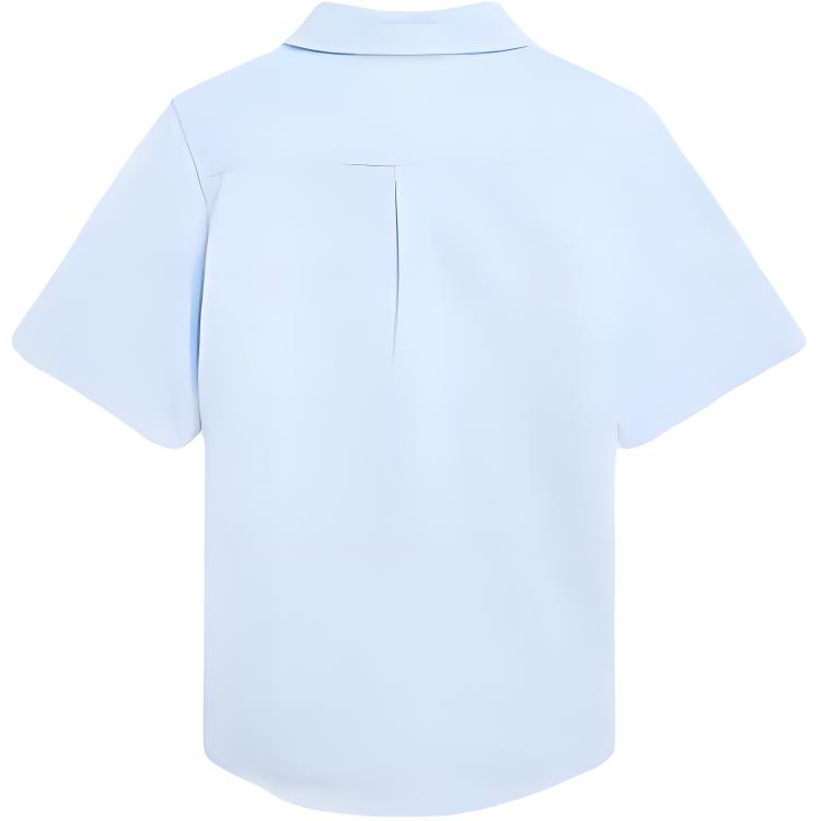 Polo Ralph Lauren Ss24 Pony Embroidered Short Sleeve Shirt Kids Shirts Blue 323914654-001