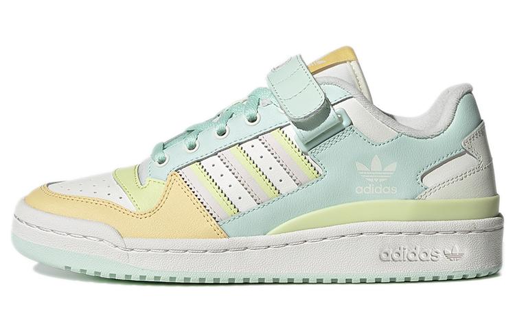 Adidas Forum Low Premium White Blue Yellow Women s GW4919 36