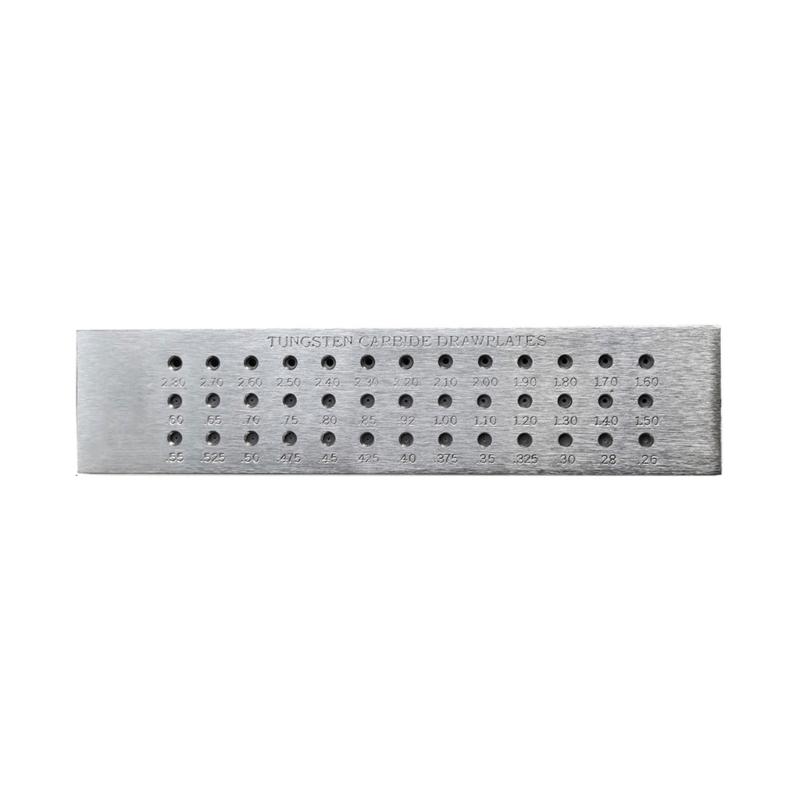 

Jewelry Wire Drawplate Wire Shaping Tool Carbon Steel Wire Shaping Plate Jewelry Crafting Tool for Jewelry Making