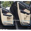 Car Inner Door Protective Styling Cover Anti-Kick Board Sticker Trim Frame For Toyota Highlander 2015 2016 2017 2018
