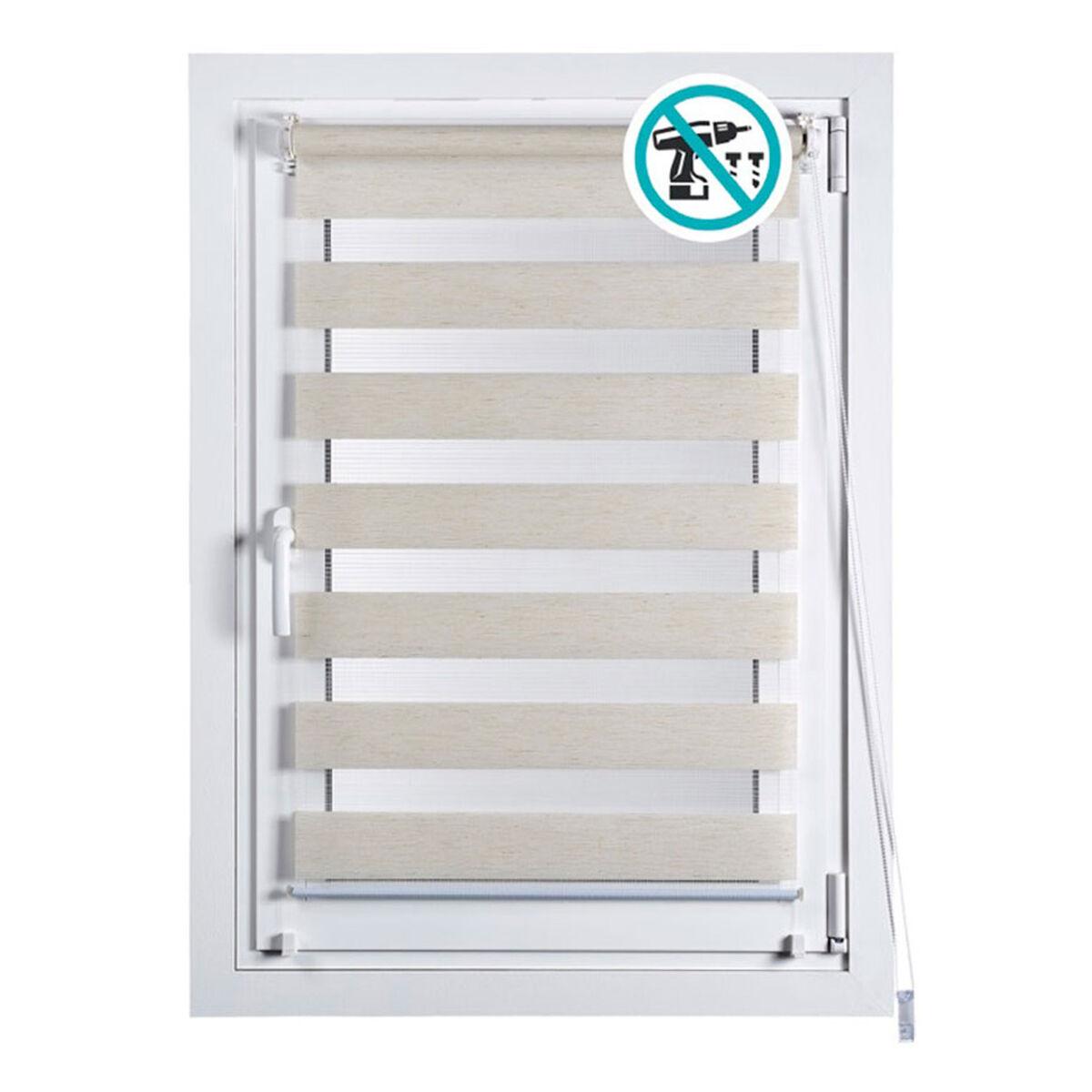 

Рулонная штора Stor Planet Clip&Fix Night&Day Beige 150 x 180 см