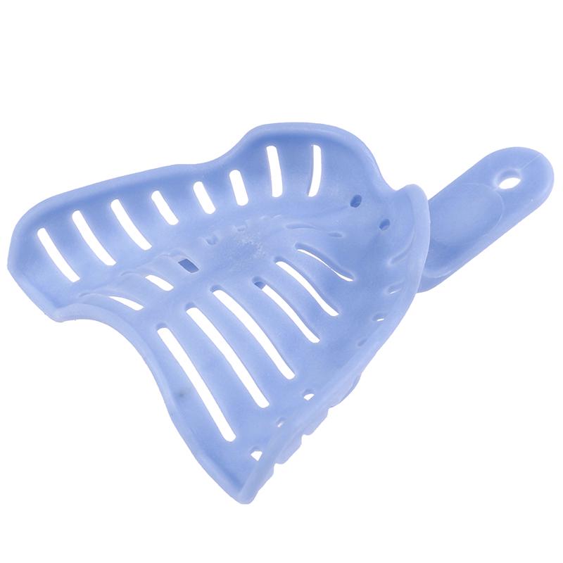 6ks barevné dentální otiskovací misky Plastové materiály Držák na zuby