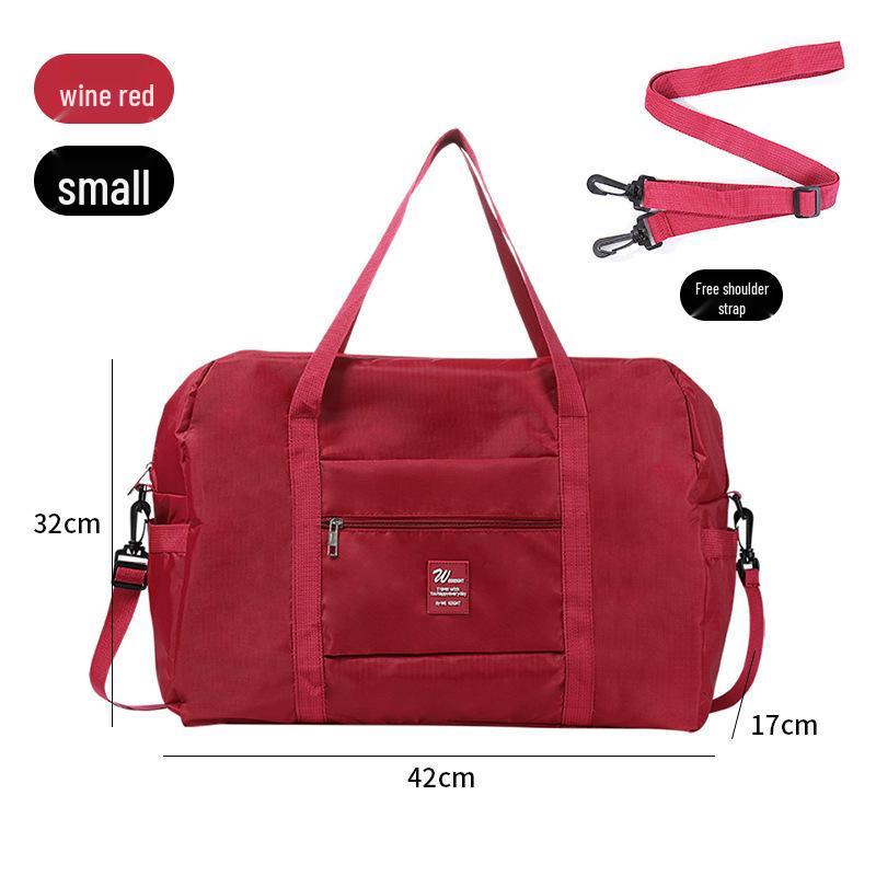 Waterproof Large Capacity Travel Clothes Bag, Portable & Suitcase-Attachable