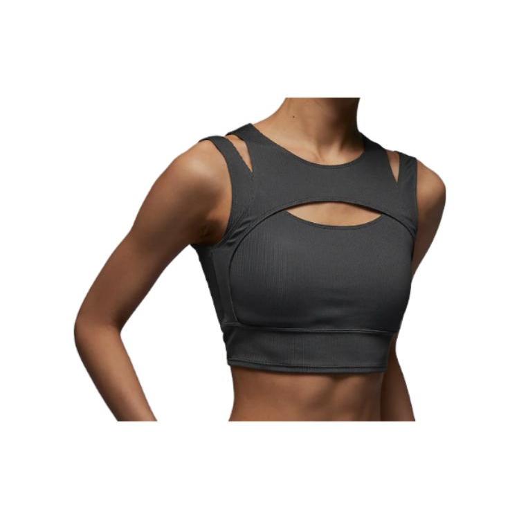 

New Nike Sport Vests Women s Dark Shadow Black DX0486-022 L