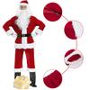 EOZY Santa Claus Christmas Santa Adult Set for Parties and Activities Costume, Cosplay, Men's 10-Piece (XL)